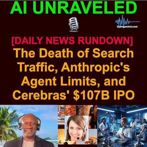 [AI DAILY NEWS RUNDOWN] The Death of Search Traffic, Anthropic's Agent Limits, and Cerebras' $107B IPO (May 14 2026)