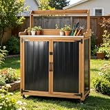 Ketive Rolling Potting Bench