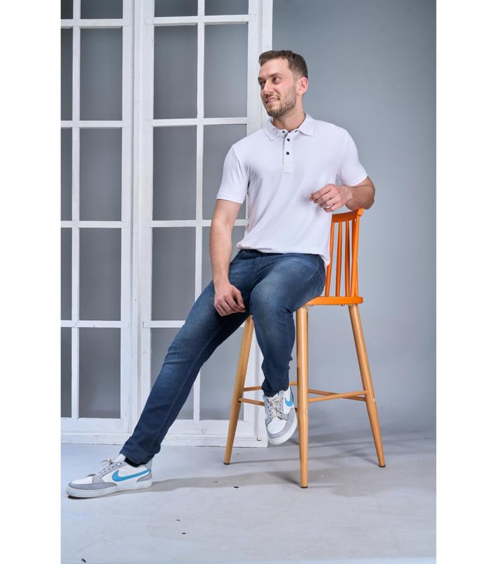 Image of Interwove Bamboo Knitted Polo T-Shirt