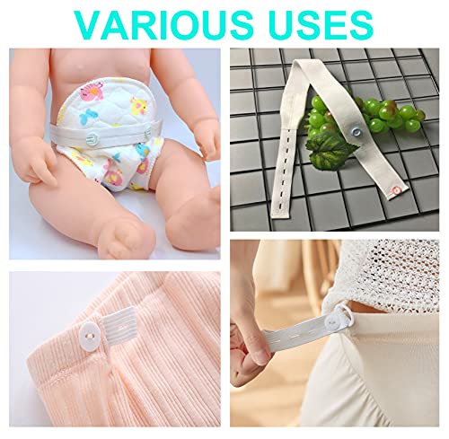 Flat Sewing Band Spool With Buttonholes, Elastic Stretchable, Ideal For Diy Waistbands And Necklines (White, 3/4 Inch × 3 Yards) #TOP5