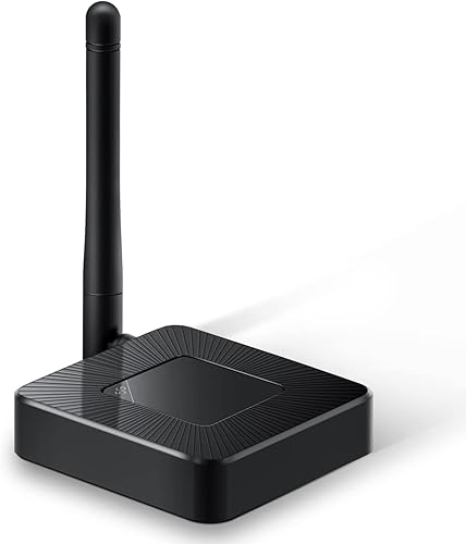 Miniatura 2 de Adaptador de pantalla HDMI inalámbrico, compatible con 1080P60Hz, compatible con reproductor de 2.45GHz Streaming DLNA Transmitir videoaudio de