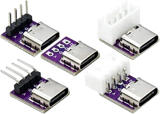 10Pcs) 5Pcs) (1 Pcs) USpB 3.1 Type C C0innector 16 Pin Test PCB Board Adaptier 16P C0innector Socket for Data Line Wire Cable Transfer
