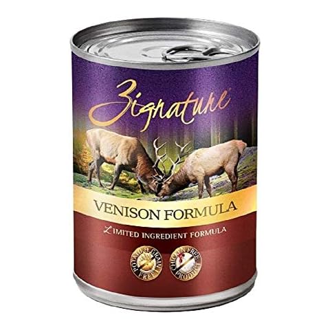 Zignature Venison Formula Canned Dog Food Cover