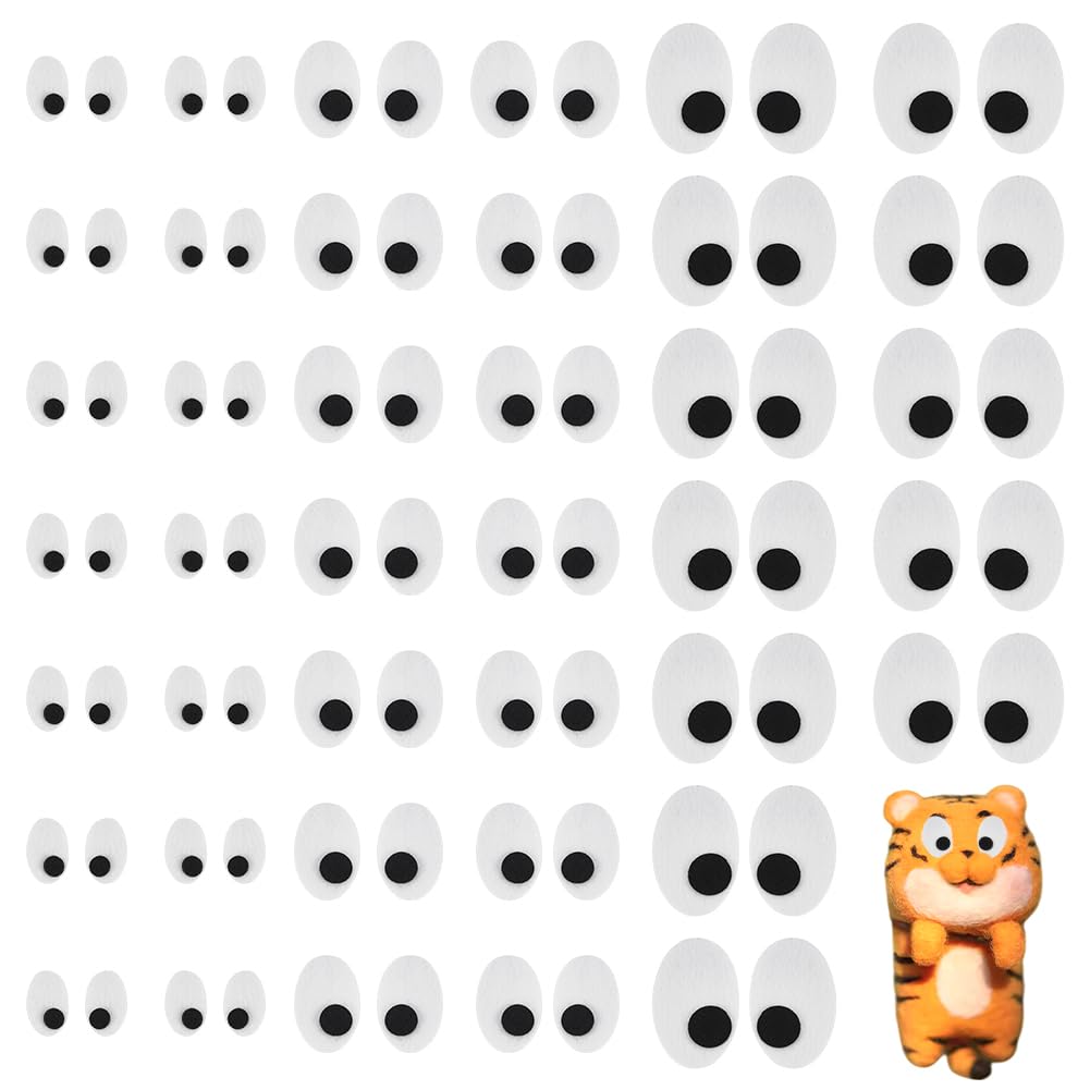 Yeux Noirs En Verre Pour Peluches DIY - 50 Paires - Petit Format Pour Jouets, Feutrage, Artisanat