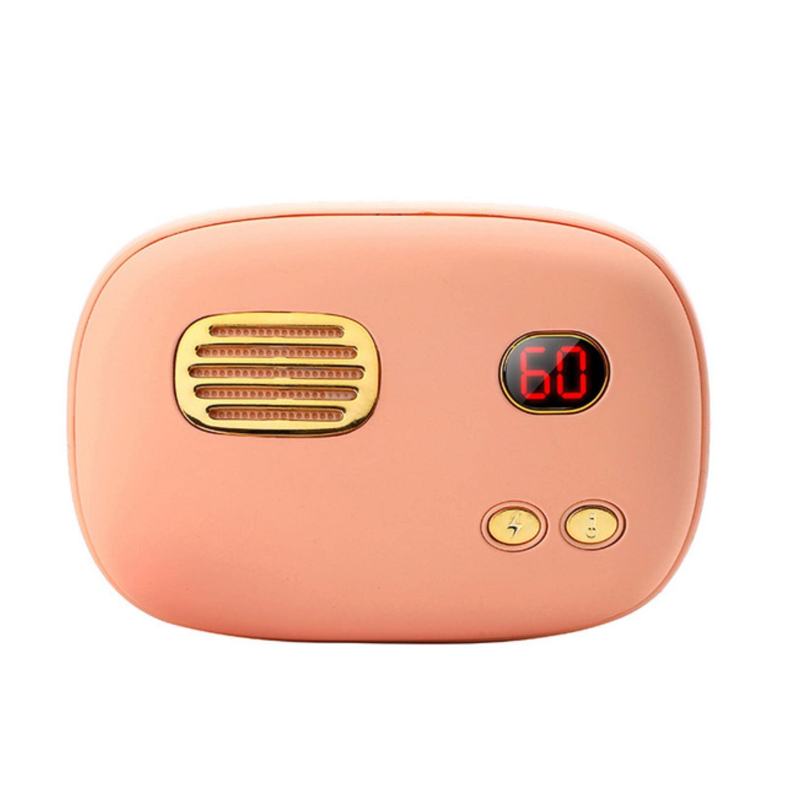 Calentador de manos electrónico mini para paseos invernales y viajes con batería portátil USB