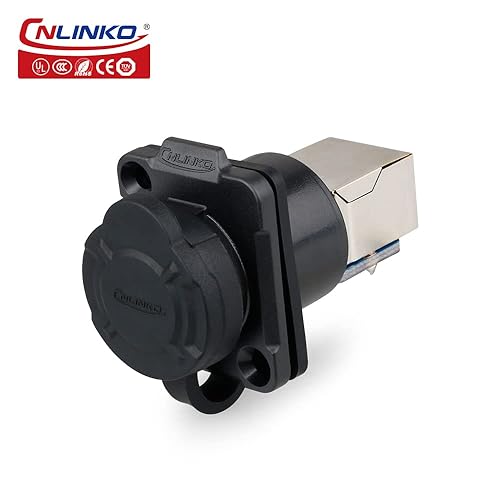 Miniatura 9 de CNLINKO 2Pin macho hembra enchufe enchufe industrial impermeable Conector de alimentación, M16 10A Cable Circular DIN Conector, IP68 Conector Blind