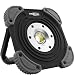 Produktbild ANSMANN LED Baustrahler mit Akku 1400 Lumen & 10W - aufladbare Arbeitsleuchte flexibel & dimmbar IP64 - robuster LED Strahler für Baustelle, Werkstatt & Garage - LED Arbeitsscheinwerfer Arbeitslampe