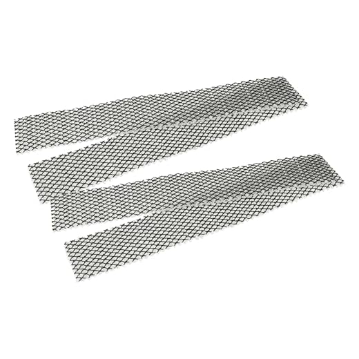 vhbw 4x filtro reemplaza Daikin KAF970A46 para aire acondicionado, bomba de calor - Fotocatalítico, 25,5 x 4 x 0,4 cm, sin marco