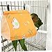 Hemoton Warm Bird Nest Hammock for Comfortable Cotton Hanging Bird House for Parakeets Lovebirds Cockatiels Snuggle Hut for Birdcages and