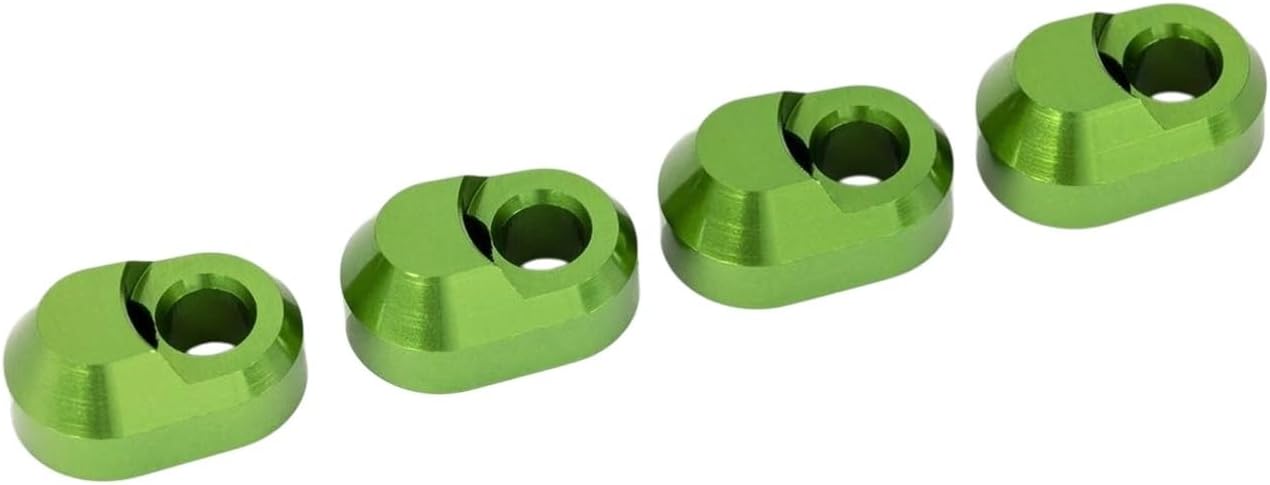 Suspension pin Retainer, 6061-T6 Aluminum (grn-Anodized) (4) TRA7743GRN