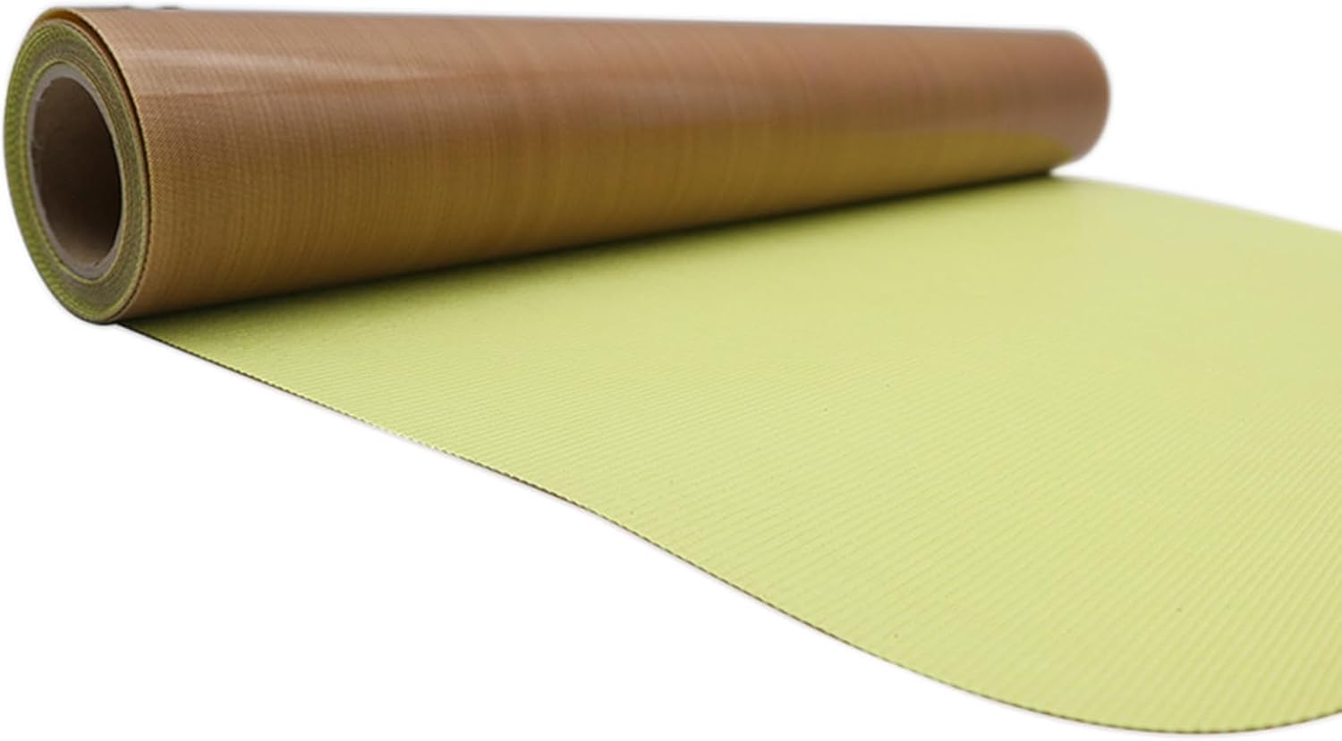 VORTRIDINO US Stock Teflon Sheet 36" x 90ft Self-Adhesive Teflon Coated PTFE Sheet Roll Heat Resistant Heat Press Cover Sheet Fiberglass‌ Fabric for Heat Press Transfer, 5Mil Thickness
