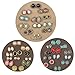 36 Pairs Boho Stud Earrings Set for Women Hypoallergenic Earrings Vintage Bohemian Assorted Earrings