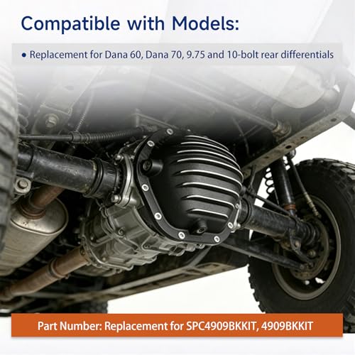 Image of GXYWADY 1 Set of Rear Differential Cover w /Gasket Replacement for Dana 60 70 9.75 10Bolt