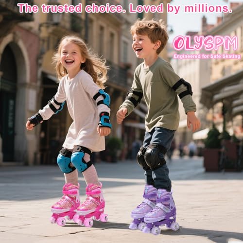 Roller enfant fille réglable résout le problème de croissance des pieds