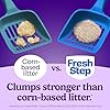 Fresh Step Clumping Cat Litter, Multi-Cat, Long Lasting Odor Control Kitty Litter with Activated Charcoal, Low Dust Formula, 14 lb #4