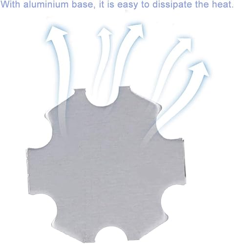 Miniatura 5 de la lámpara ULTRAVIOLETA ULTRAVIOLETA del poder más elevado LED de 3W rebordea los chips