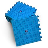 BOLSA DE ALMACENAMIENTO ADICIONAL Y 50 ALFILERES EN T DE ACERO INOXIDABLE: Una vez que finalices tu proyecto de artesanía, guarda tus esterillas de bloqueo para tejer y alfileres en T dentro de la bolsa de accesorios reutilizable GRATUITA con asas extra resistentes. ¿Necesitas accesorios para tejer o suministros para tejer como regalo? Nuestras esterillas de bloqueo para tejer no decepcionarán a nadie.