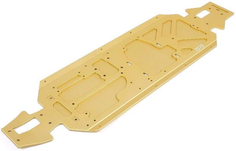 Hockus Accessories 1/5 Scale rc Parts Rovan LT Truck Spare Parts 5mm Alloy Bottom Chassis 151166 7075