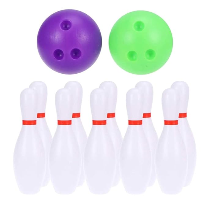 Buy VOSAREA 1 Set Toddlers Bowling Toy Game Set Kids Bowling Ball and