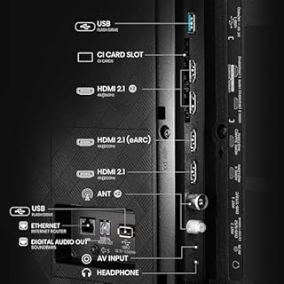 Hisense Smart TV OLED 65" 4K 65A8DQ, Smart TV VIDAA con 1000+APP, Dolby Vision IQ, HDR 10+ Adaptive, 120Hz Game Mode PRO, Audio Dolby Atmos