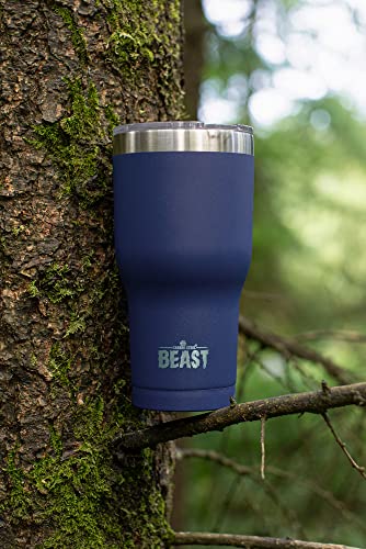 Beast 40 Oz Tumbler Stainless Steel Vacuum Insulated Coffee Ice Cup Double Wall Travel Flask (Royal Blue) #TOP5