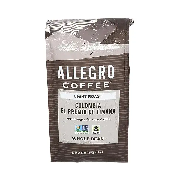 Coffee Colombia El Premio De Timana Whole Bean, 12 Ounce (Pack of 6) 1