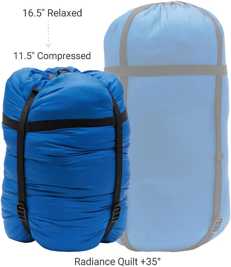 ALPS Mountaineering Radiance Quilt - Blue/Charcoal