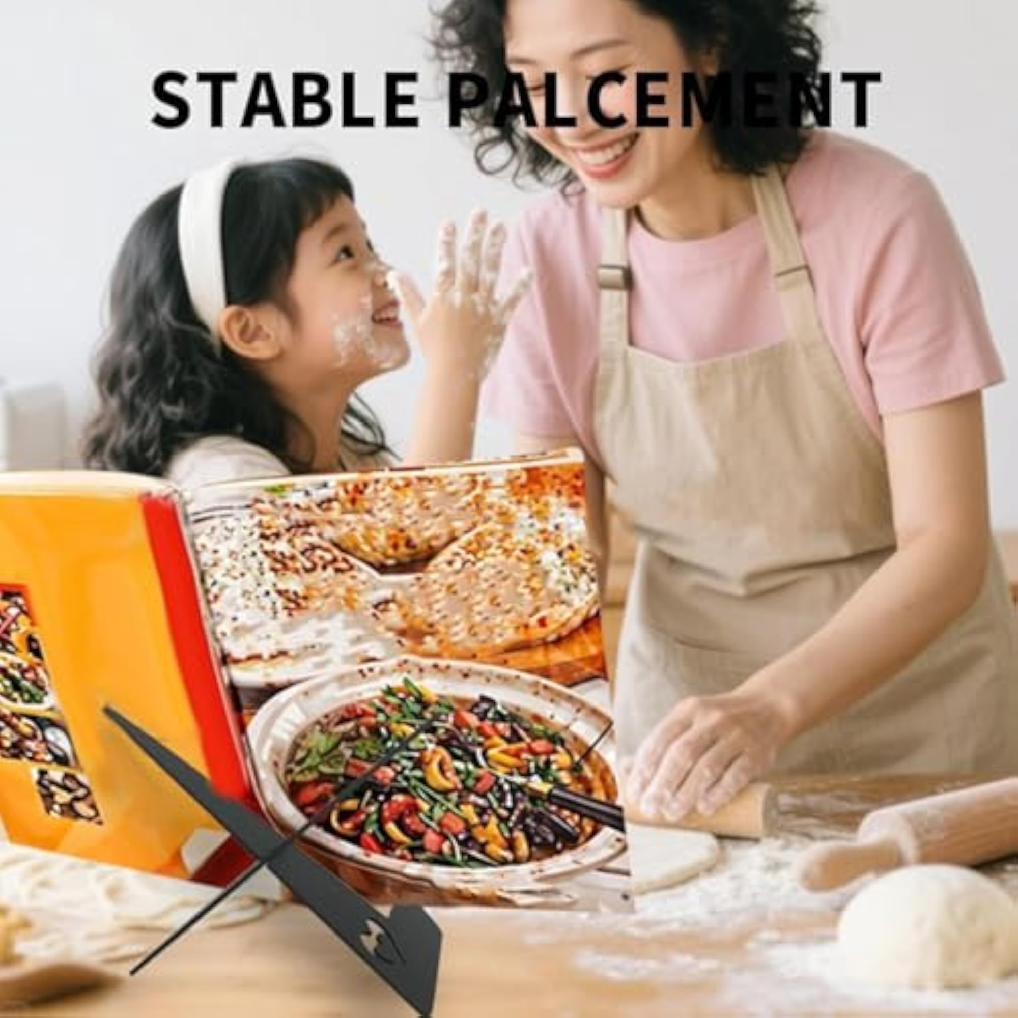 Recipe Book Holder for Kitchen Countertop, Multipurpose