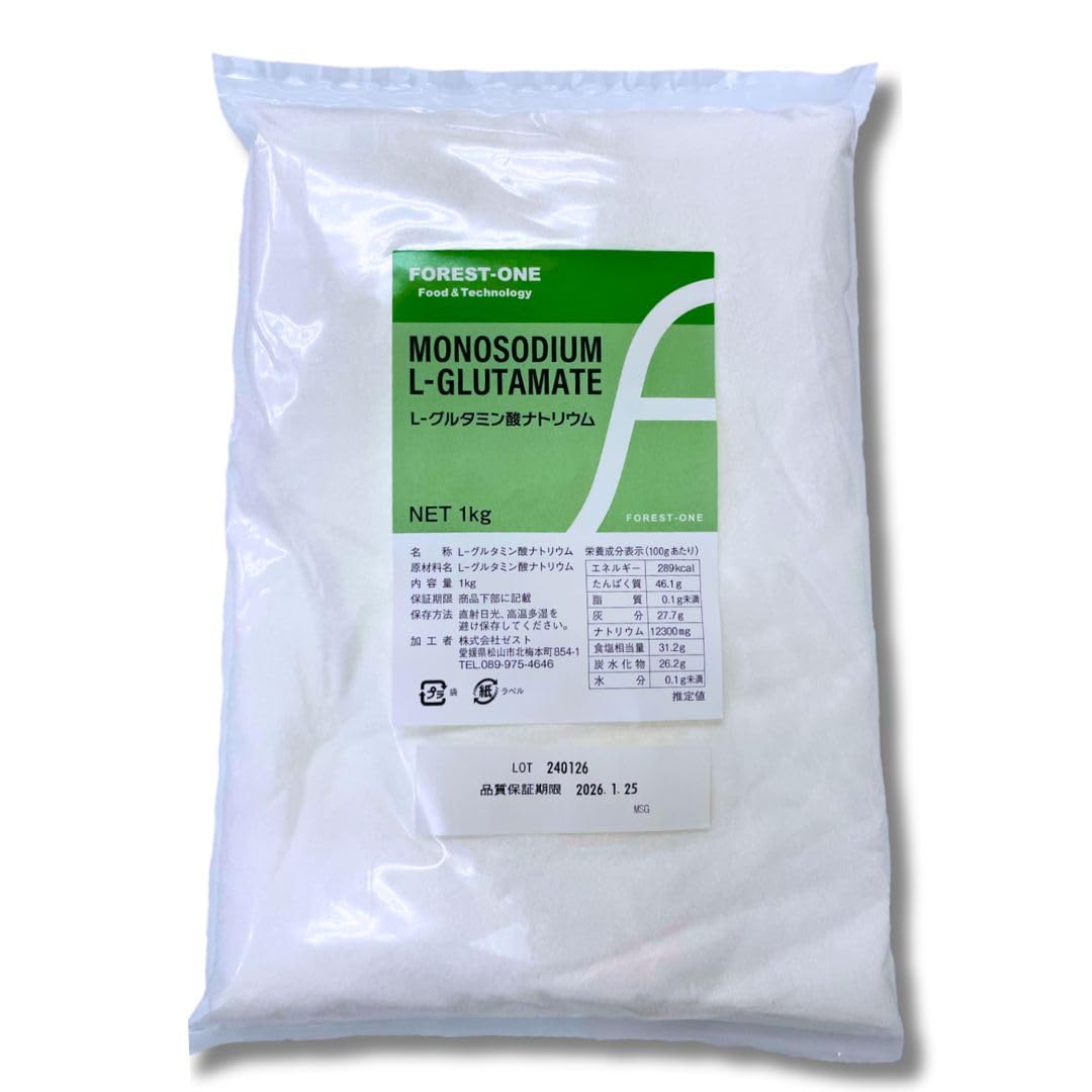 Amazon.co.jp: L- グルタミン酸ナトリウム 1kg 1000g グルソー 調味