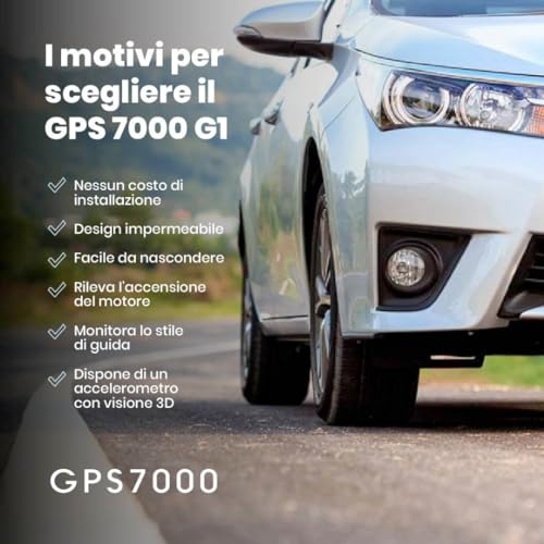GPS7000-4G Localizzatore Gps Nascosto Per Veicoli | Include 12 Mesi | Facile Auto-Installazione | Dopo 12 Mesi è Possibile Sottoscrivere Volontariamente L’Abbonamento | Nessun Costo Nascosto - 5