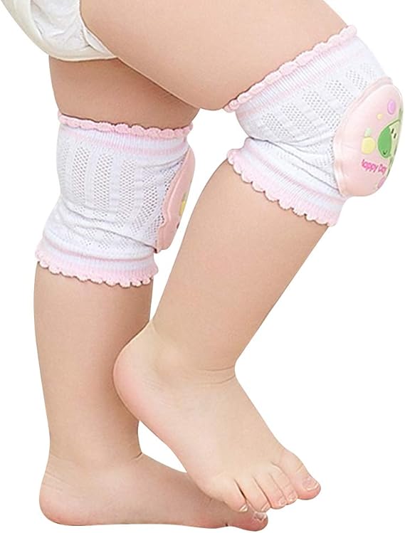 Qchomee Baby,Clothing,Baby Boys 0-24m,Socks & Tights,Leg Warmers Qchomee Baby Knee Pads for Crawling Toddler Anti Slip Soft Crawling Knee Protectors Summer Infant Leg Warmer Pads 1 Pair, S, Pink B