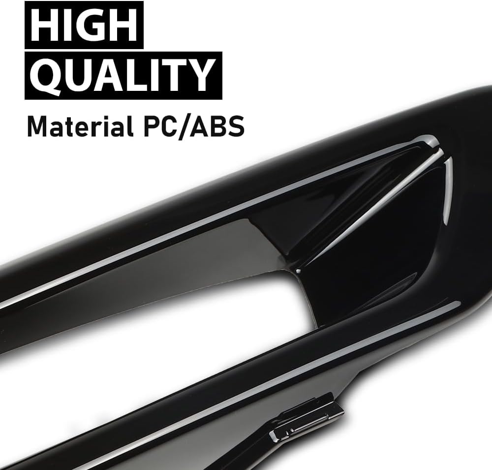 G-PLUS Front Bumper Fog Light Lamp Bezel Left +Right Compatible with Land Rover Discovery Sport 2015-2018