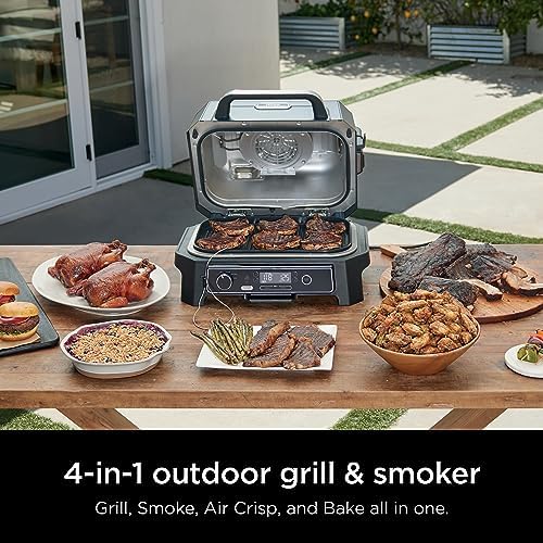 Ninja Woodfire Pro XL Outdoor Grill & Smoker with Thermometer - Thumbnail 4