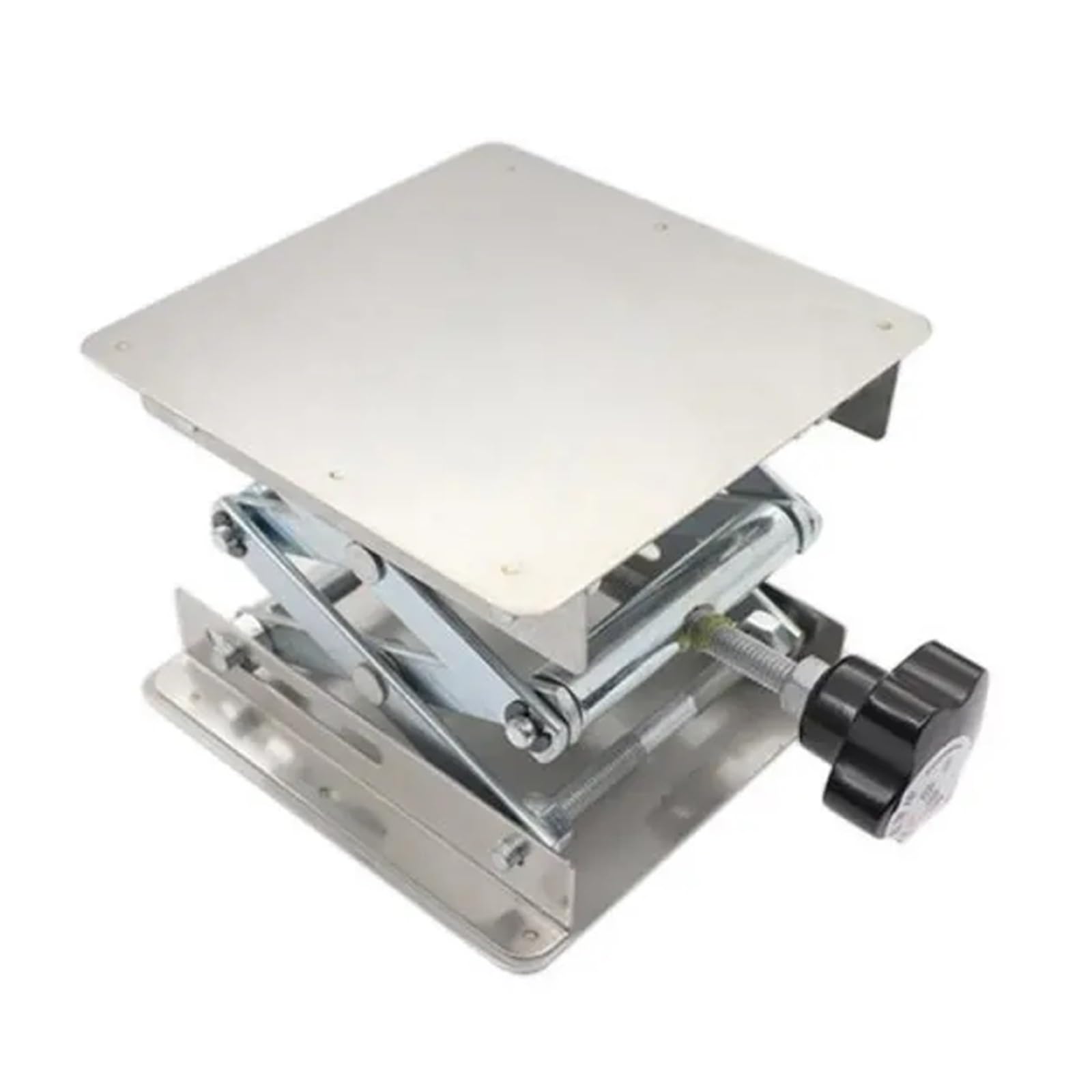 ZERVA Table de routeur élévatrice en Aluminium, Support de Levage de Laboratoire for Machines à Bois, Plate-Forme élévatrice Manuelle, Outils de menuiserie