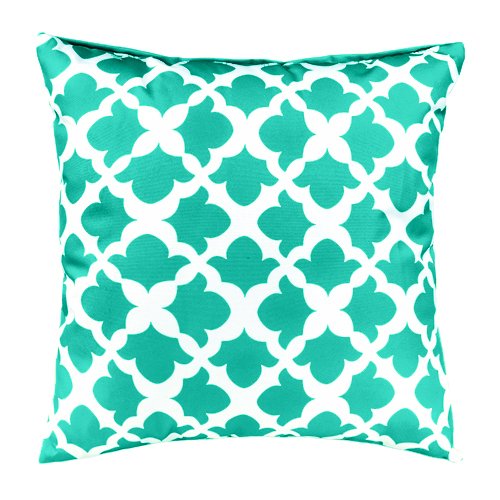 Gardenista Green Outdoor Decorative Scatter Cushion | Water Resistant Indoor Garden Printed Cushions | Soft & Comfy Hollowfibre Filled Patio Furniture Pillow | Durable And Easy To Clean (, 45X45cm)