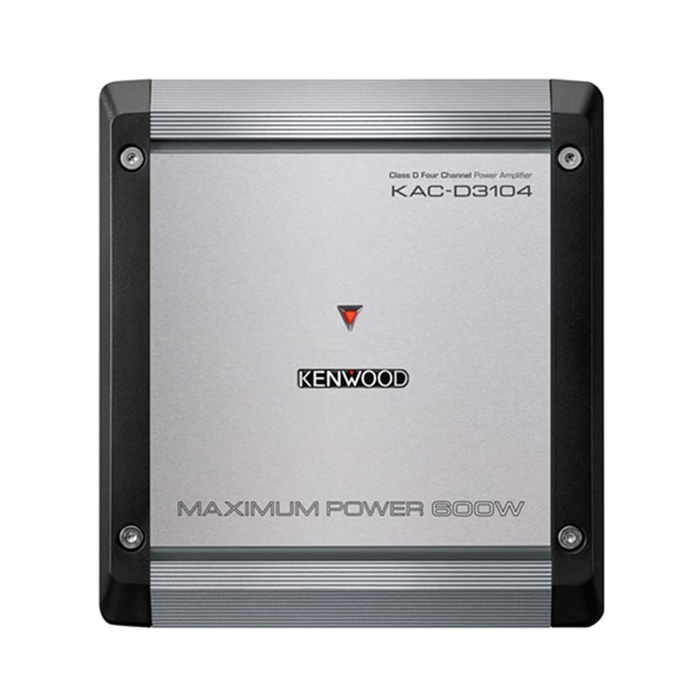 Amazon.com: Kenwood KACD3104 Class D 4-Channel Power Amplifier