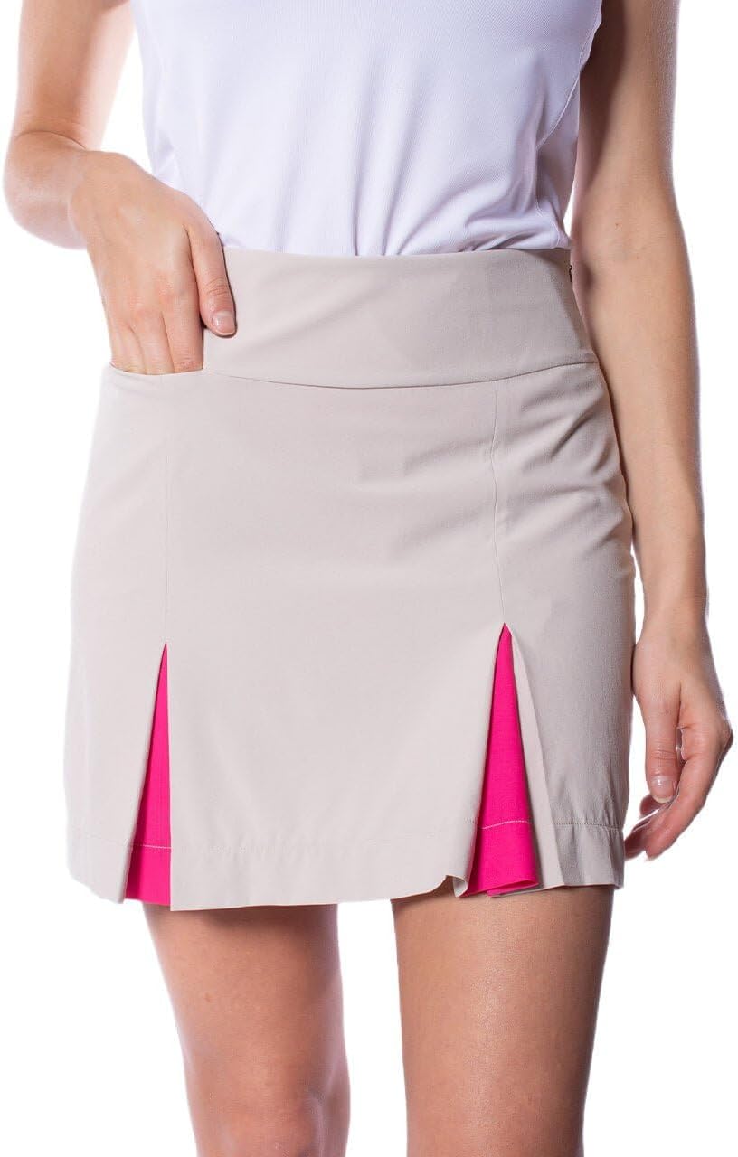 GOLFTINI Performance Front Pleat Skort