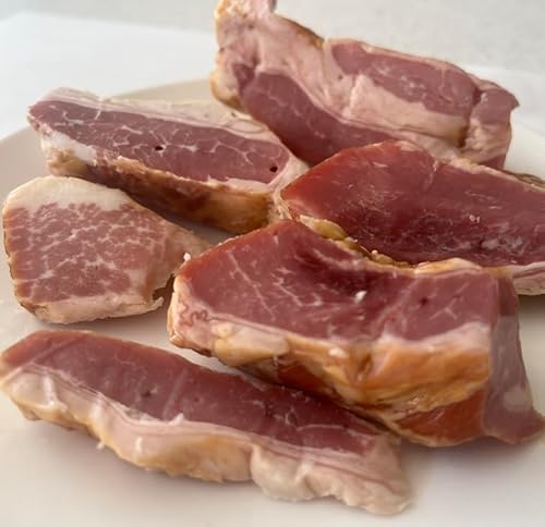 訳あり 国産 乾塩ベーコン 切り落とし 1kg, 北海道豚 燻製, 200g×5パック, 十勝池田食品