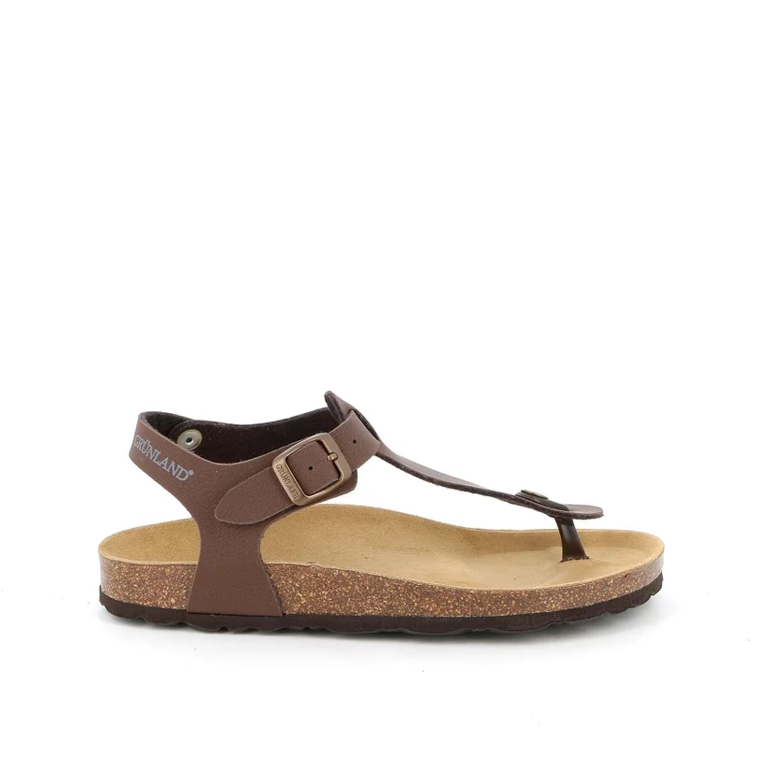 Grunland SB0215 Sara Sandalo Infradito BIRK Donna Sottopiede Vera Pelle
