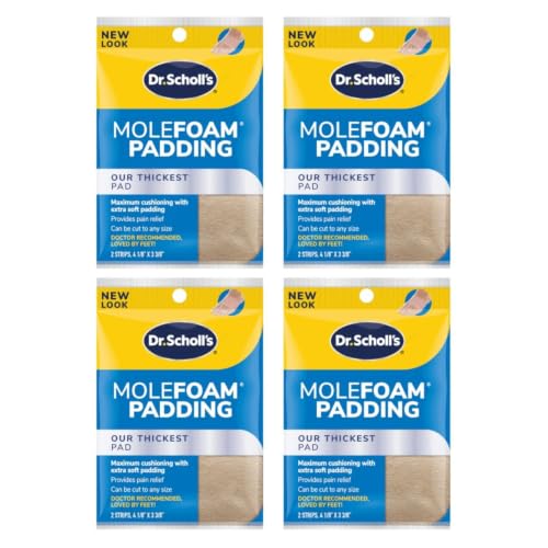 Dr. Scholl's Molefoam Padding Strips (Pack of 4)