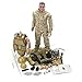 Pipigirl 1/6 Scale 12Inch Special Forces Action Figure SWAT Team Flexible Soldier Figure Model,Kids Adults-Navy Seals,Accessories Collection Military Toys
