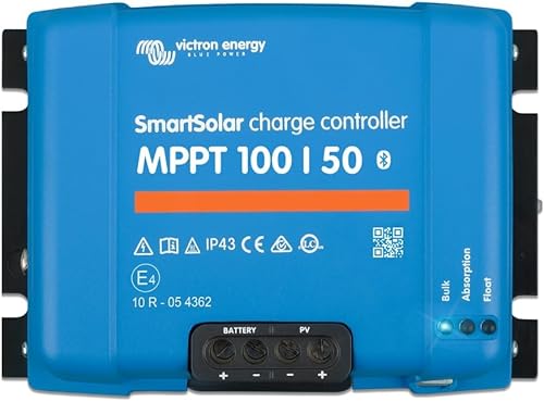 Miniatura 10 de Controlador de carga solar Victron Energy SmartSolar MPPT 100V 50 Amp 12/24-Volt (Bluetooth)