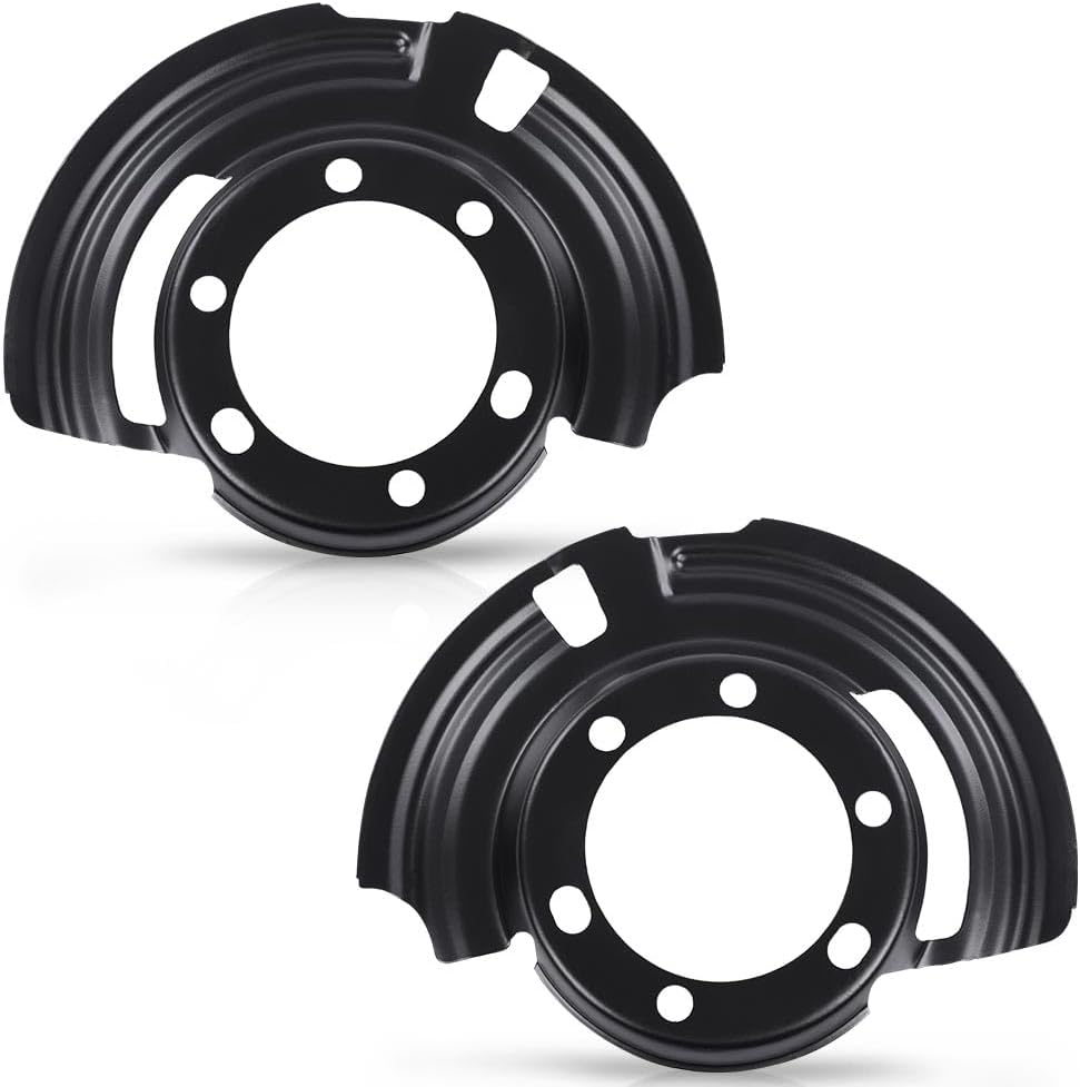 PIT66 Brake Dust Shield Front Left and Right Compatible with Jeep Cherokee XJ 1984-2001/Fit Jeep Wrangler 1987-2006/Fit Jeep Grand Cherokee 1993-1998 52005476, 52005477