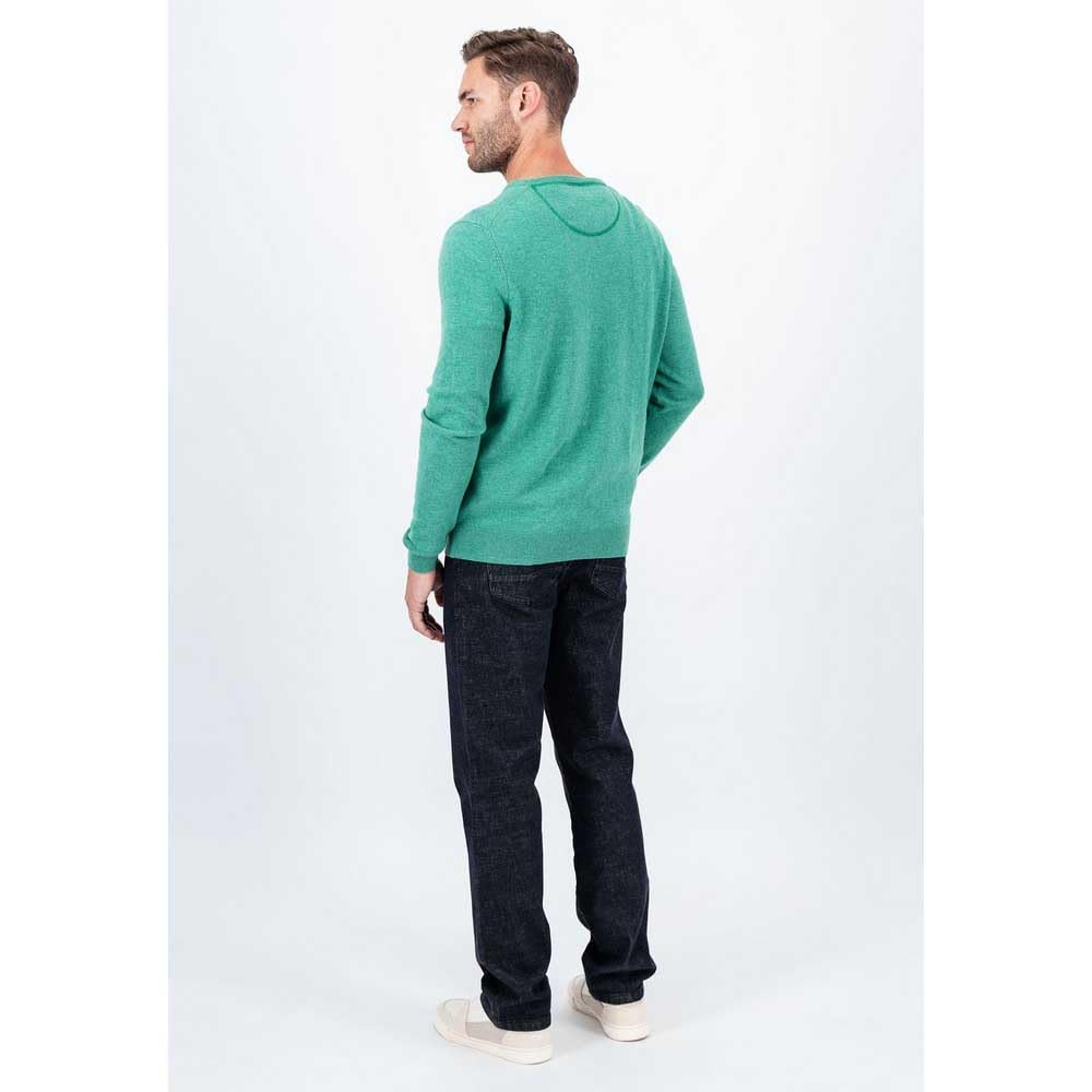 FYNCH-HATTON Pullover aus Merino-Kaschmir mit Rundhalsausschnitt