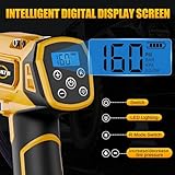Cordless Air Compressor for Dewalt 20V Max Battery,150PSI Portable Tire Inflator Handheld Air Pump with Digital Pressure Gauge for Cars Motorcycles Bikes Sport Balls (No Battery) - Image 4