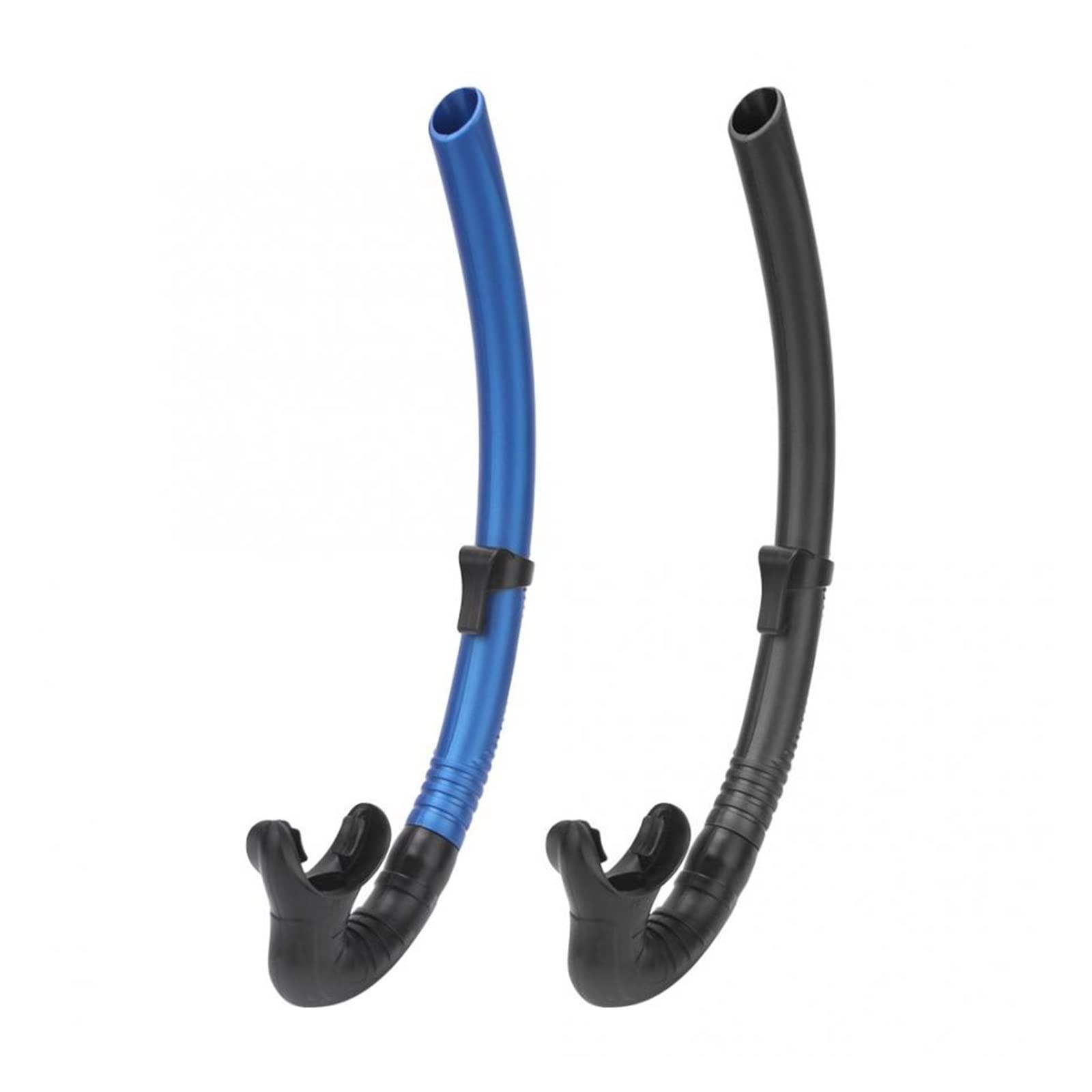 Tauchen Schnorchel Nassschnorchel -Tauch -Atemschlauch PVC + Silikonluft -Atemschlauch Schnorchel Rohr Unterwasser -Tauchschwimmen, Schwimmen, für Tauch- und Schnorchelaktivitäten ( Size : Biru )