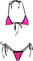 Conjunto de 2 peças de tanquíni de micro biquíni Skorts para roupa de banho sexy de malha triangular havaiana 2 peças micro conjuntos de 2 peças