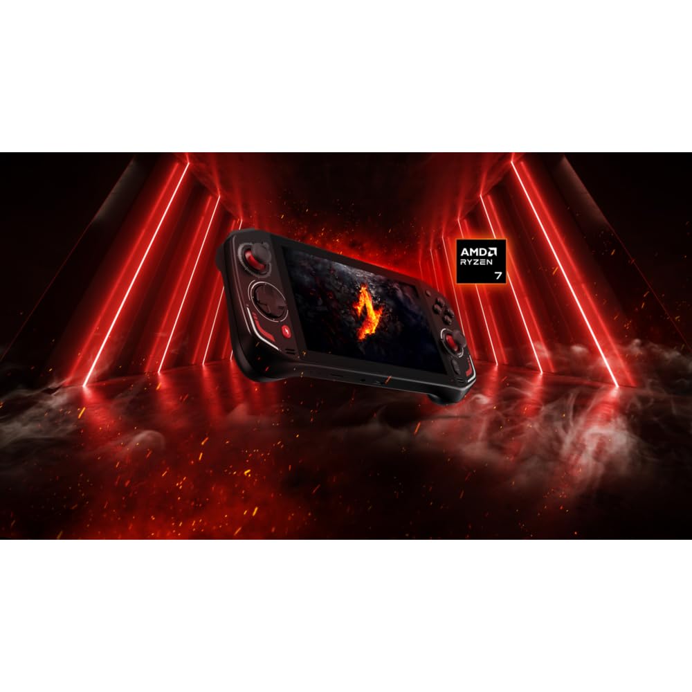 acer Nitro Blaze 7 GN771-08HS7, Console di gioco portatile, Processore AMD™ Ryzen 7 8840HS, 1 TB SSD PCIe NVMe, Ram 16 GB DDR5x, AMD Radeon, Display 7" FHD IPS 144Hz, WiFi 6E ax + BT, Windows 11 Home