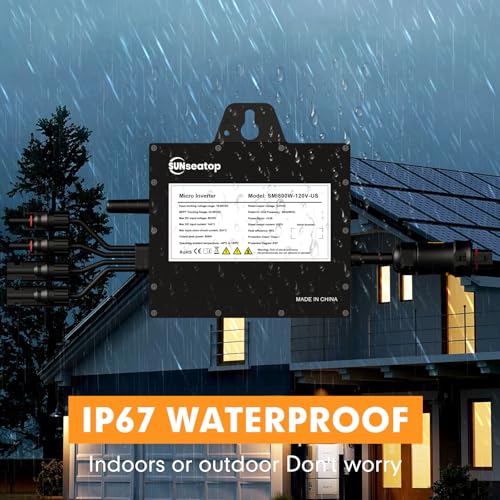 Micro onduleur de réseau solaire pour maison connectée et écoresponsable - 5