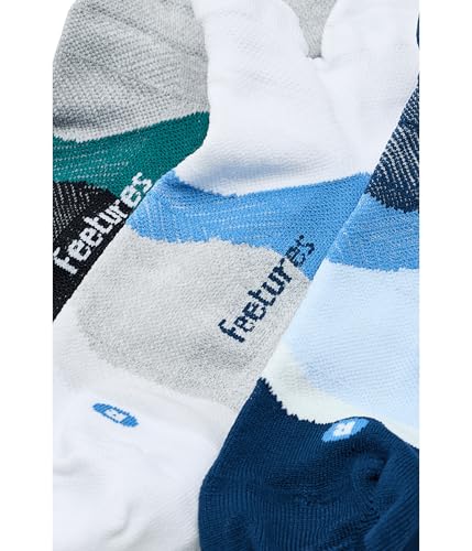 Image of Feetures Elite Light Cushion Mini Crew Sock - Sport Sock with Targeted Compression